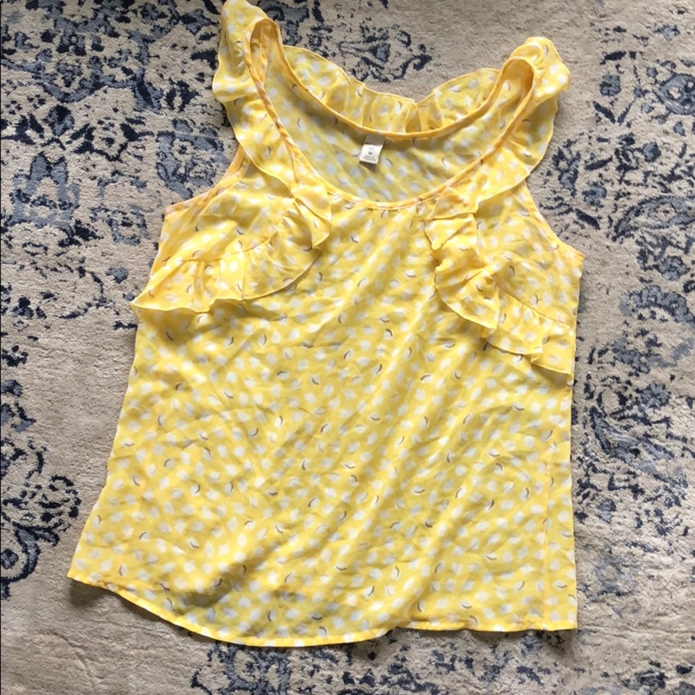 •OLD NAVY• Yellow Tank Top